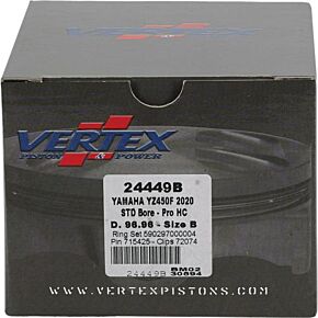VERTEX Piston Kit Hc Forged 96.96/std 13.8:1 Yam