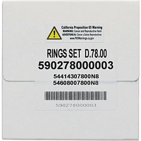 VERTEX Piston Rings 77.96mm For Vertex Pistons Only