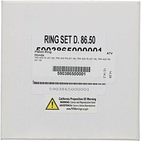 VERTEX Piston Rings 86.46mm Hon For Vertex Pistons Only