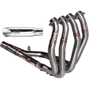 VOODOO Shorty Full Exhaust System 4 Into 1 Polished Busa