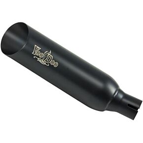 VOODOO Shorty Slip-on Exhaust Black