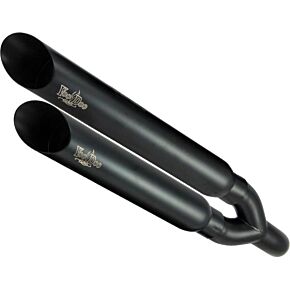 VOODOO Shorty Slip-on Exhaust Black