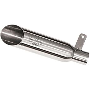 VOODOO Slip-on Suz Polished Single Gsx-r1000