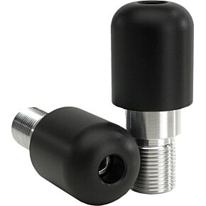 VORTEX Bar End Sliders Blk