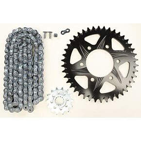 VORTEX Sprocket/chain Kit Stl/alu 14/42t Blk Rx3 520-108l Blk