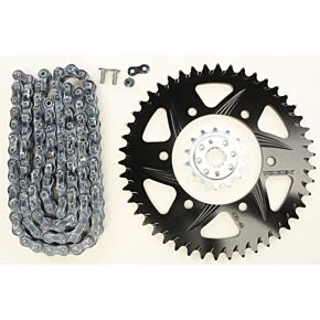 VORTEX Sprocket/chain Kit Stl/alu 14/46t Blk Sx3 520-106l Blk