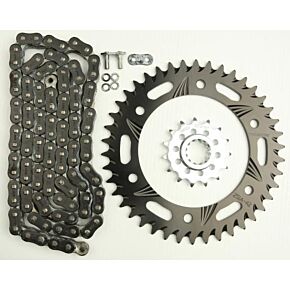 VORTEX Sprocket/chain Kit Stl/alu 15/42t Blk Rx3 520-106l Blk