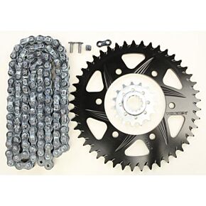 VORTEX Sprocket/chain Kit Stl/alu 15/45t Blk Rx3 520-114l Blk