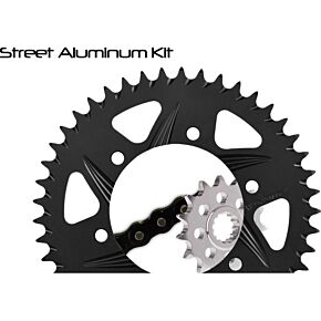 VORTEX Sprocket/chain Kit Stl/alu 16/41t Blk Sx3 530-114l Blk
