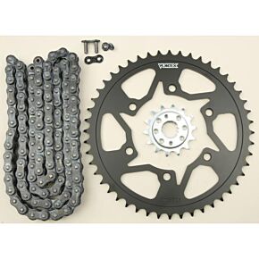 VORTEX Sprocket/chain Kit Stl/stl 14/48t Sil Sx3 520-108l Blk