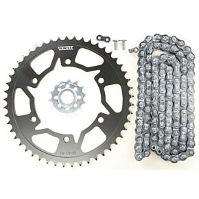 VORTEX Sprocket/chain Kit Stl/stl 14/49t Sil Sx3 520-108l Blk