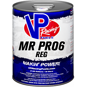 VP RACING Mr Pro6 Reg Vp Fuel 5 Gal Pail