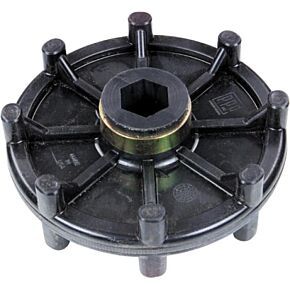 WAHL BROS 2.52" Pitch Involute Sprocket 8 Tooth 6.26" Double Row