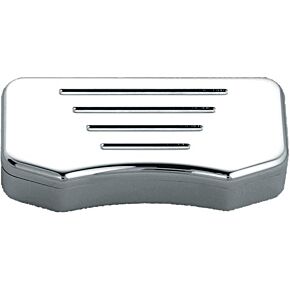WILD 1 Hiddn Hrdwre Top Clamp Ball Milled Chrome