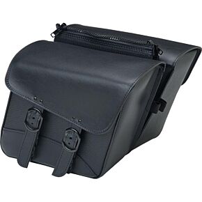 WILLIE & MAX Blackjack Compact Slant Saddlebag 12"x9.5"x5.5"
