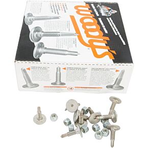 WOODYS Signature Series Stainless Steel Studs 1.00" 144/pk