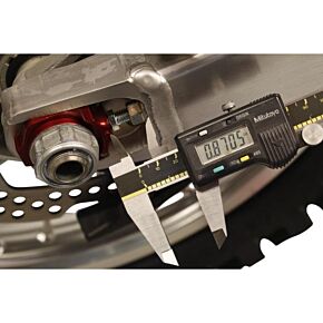 WORKS Axle Blocks Elite Hon Red