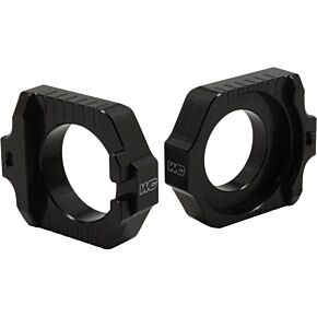 WORKS Axle Blocks Elite Ktm/hus Black