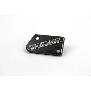 WORKS Billet Front Brake Cover Blk Yam