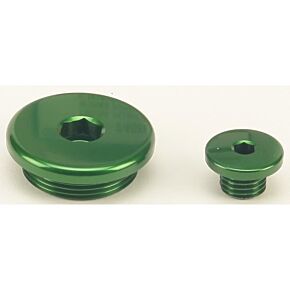 WORKS Engine Plugs Green