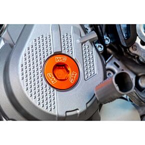 WORKS Engine Plugs Orange
