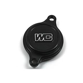 WORKS Oil Filter Cover Black Yam