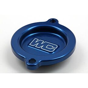 WORKS Oil Filter Cover Blue Ktm/hus/gas