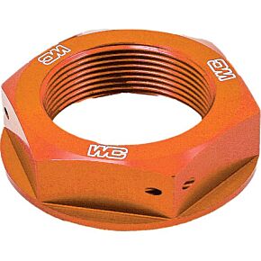 WORKS Steering Stem Nut (orange)