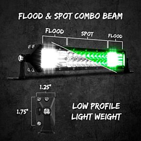 XK GLOW 10" 2-n-1 Light Bar