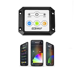 XK GLOW 2 Pc 32" Whip With Dual Mode Dash Controller