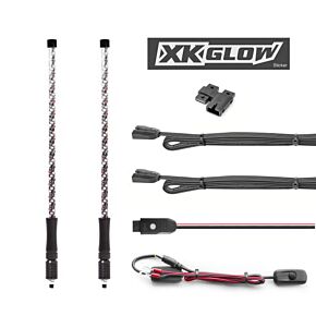 XK GLOW 2 Pc 32" Whip With Xkchrome Controller