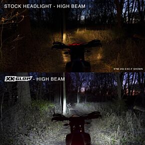 XK GLOW Dual Sport Headlight Kit Ktm