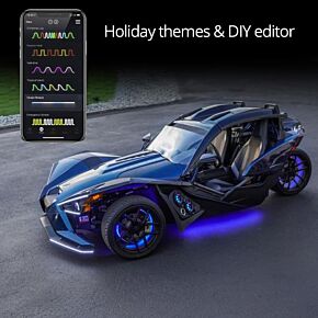 XK GLOW Led Underglow Standard Kit Pol