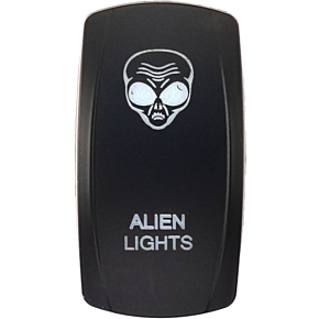 XTC POWER PRODUCTS Dash Switch Rocker Face Alien Lights