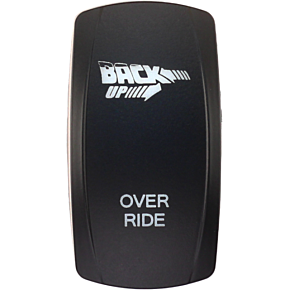XTC POWER PRODUCTS Dash Switch Rocker Face Back Up Over Ride