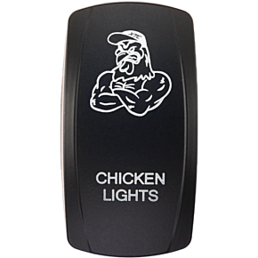 XTC POWER PRODUCTS Dash Switch Rocker Face Chicken Lights