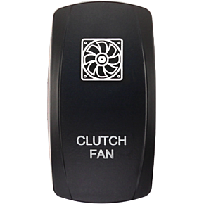 XTC POWER PRODUCTS Dash Switch Rocker Face Clutch Fan