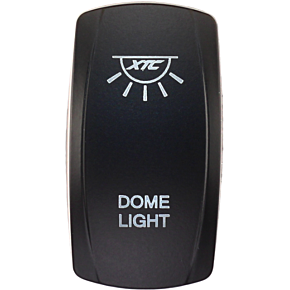 XTC POWER PRODUCTS Dash Switch Rocker Face Dome Light