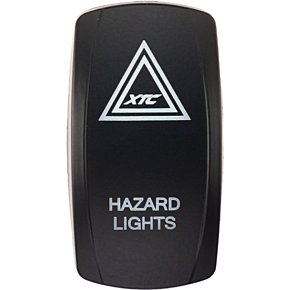 XTC POWER PRODUCTS Dash Switch Rocker Face Hazards