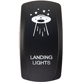 XTC POWER PRODUCTS Dash Switch Rocker Face Landing Lights