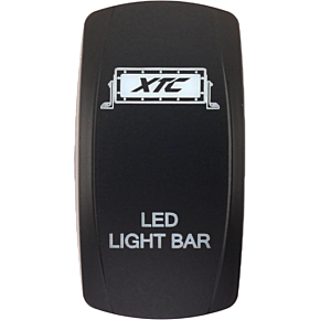 XTC POWER PRODUCTS Dash Switch Rocker Face Led Light Bar