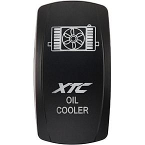 XTC POWER PRODUCTS Dash Switch Rocker Face Oil Cooler
