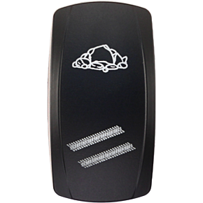 XTC POWER PRODUCTS Dash Switch Rocker Face Rock Trail