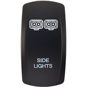 XTC POWER PRODUCTS Dash Switch Rocker Face Side Litghts