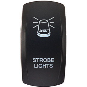 XTC POWER PRODUCTS Dash Switch Rocker Face Strobe Light