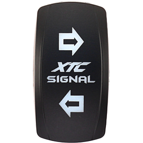 XTC POWER PRODUCTS Dash Switch Rocker Face Turn Signal Vertical