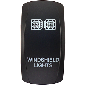 XTC POWER PRODUCTS Dash Switch Rocker Face Windshield Light