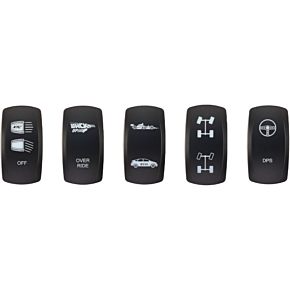 XTC POWER PRODUCTS Dash Switch Rocker Faces 5/pk X3 Replacement