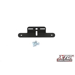 XTC POWER PRODUCTS License Plate Black Universal