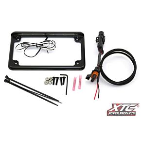 XTC POWER PRODUCTS License Plate W/ Led Pol